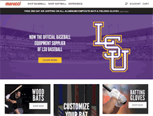 Tablet Screenshot of maruccisports.com